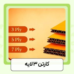 کارتن ۳ لایه